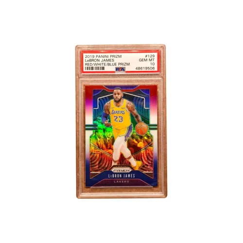 PANINI 2019 20 Prizm LeBron James Tricolor Fold Large Value Classic Select Бывший GOD Card Large White Legs PSA 10