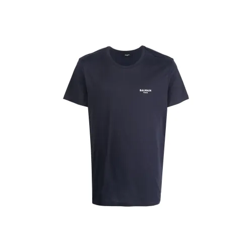 BALMAIN Мужские синие T-рубашки