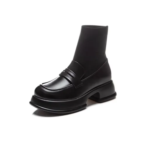 JOSINY Ботильоны Женские Черные