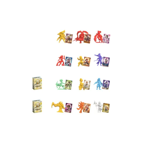 KAYOU x Honor of Kings Honor of Kings Коллекция Мини Резиновая Кукла Слепые Коробки Один Mystery Коробка Целая Коробка 12 шт