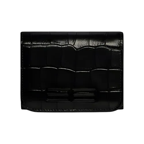 Balenciaga Gossip Телячья кожа Кошелек Мини Женские Черный