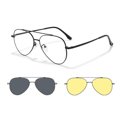 Sagawa Алюминий Магний Сплав Оправа для очков Aviator Унисекс