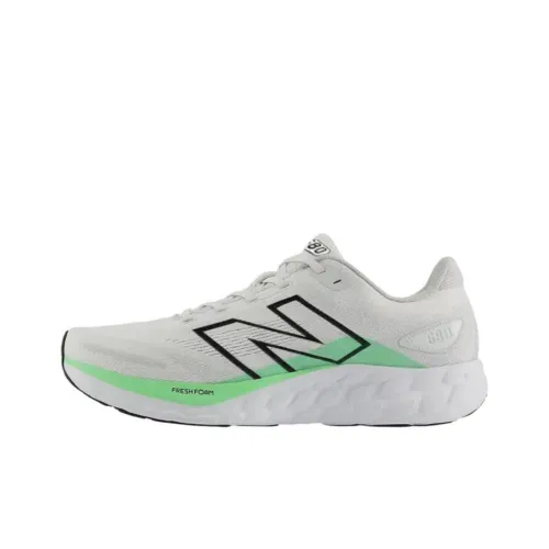 New Balance Evoz v3 Low Топ Повседневные Беговые Кроссовки Мужские Серый Зеленый