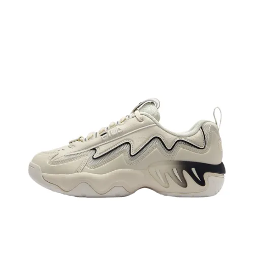 FILA FUSION Беговые кроссовки Низкий верх Белый Черный Женские