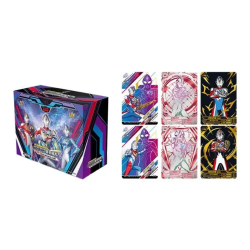 KAYOU Universe Hero Ultraman Card Solar Flame EDITION Третье издание IP Аниме Карточки 64 шт. Коробка