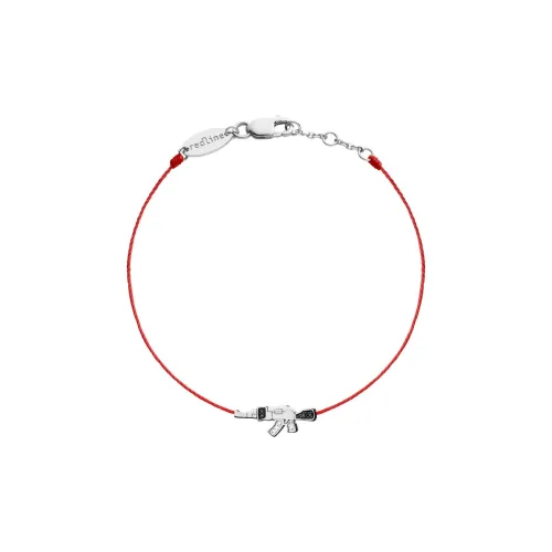 Redline Ромб Браслет Шнурки Мужской Серебряный