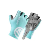 Велоспорт S Полупалец Озерно-голубой