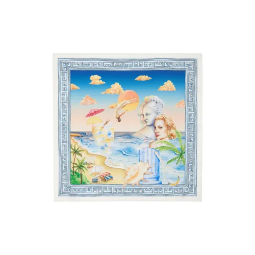 CASABLANCA Шелковые шарфы для женщин Многоцветный