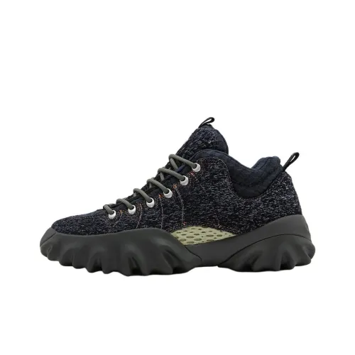 Brain Dead x Oakley Factory Team Slip-resistant Abrasion-resistant Low Top Casual Shoes Unisex Gray Blue Бренд Dead x Oakley Factory Team Противоскользящий Устойчивый к истиранию Низкий Топ Повседневная Обувь Унисекс Серый Синий