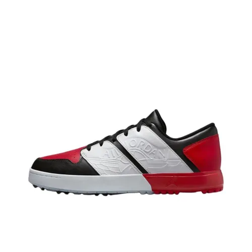 Джордан Slip Resistant Abrasion Resistant Низкий Топ Обувь для гольфа Унисекс Черный Белый Красный