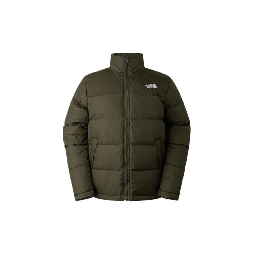 THE NORTH FACE Пуховик Мужской Зеленый