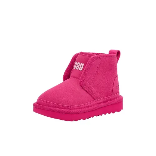 UGG Детские утепленные сапоги Ягодно-красный Kids