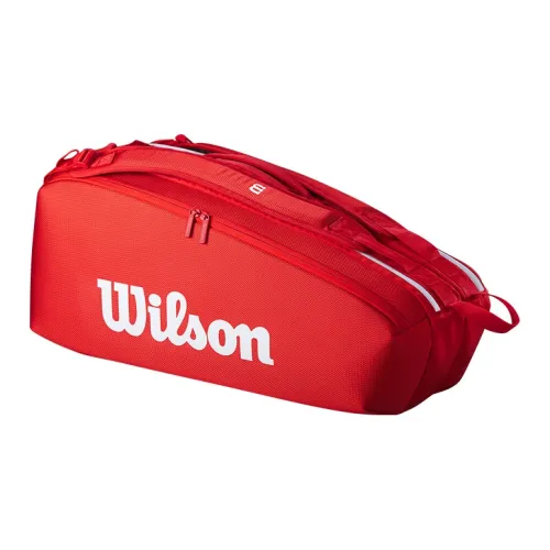 Wilson Полиэстер Спортивные сумки Красный Унисекс