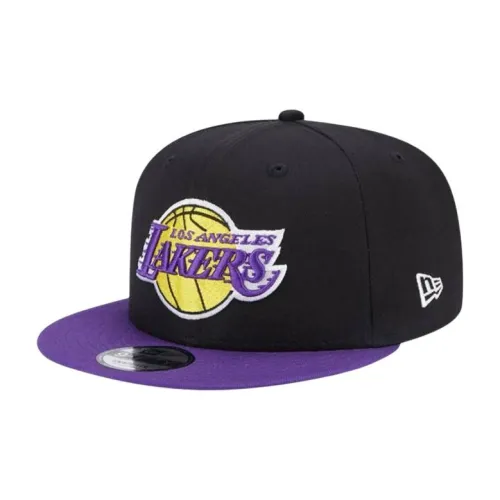 New Era Хлопковые кепки унисекс черный фиолетовый