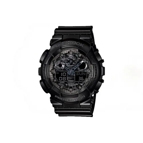 CASIO Jungle Camouflage Collection Кварцевый механизм Смольный ремешок Часы Мужские Черный циферблат