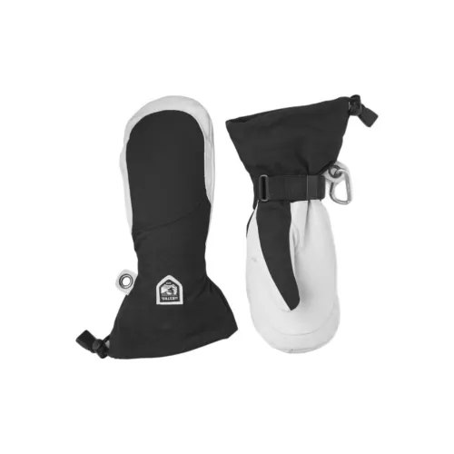 HESTRA Козья кожа Перчатки из кожи Унисекс Черный