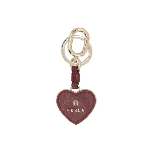 Furla Металл Кожа Брелоки Детский Красный