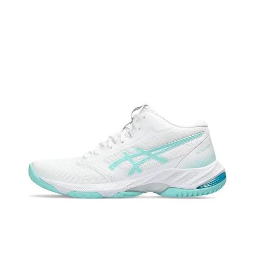 Asics Netburner Ballistic FF MID Топ Баскетбольные кроссовки Женские Белые