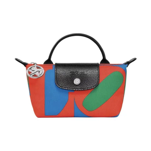 LONGCHAMP Robert Indiana Коллаборация Ткань Пельмени Сумка Мини Женская Многоцветная