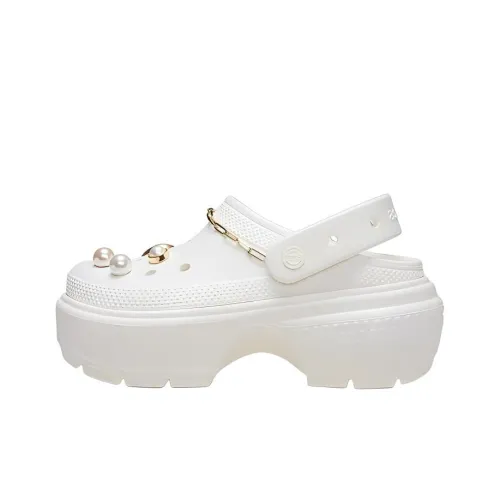 Crocs Сабо 5,5 см Женские Белые