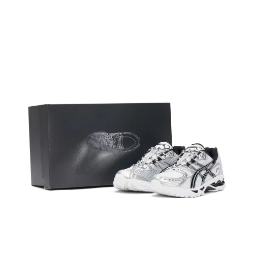 Asics Gel Nimbus 10,1 Low Топ Беговые кроссовки Унисекс Белый Серый