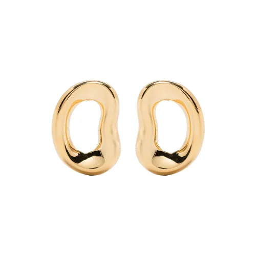Серьги Charlotte Chesnais с серебряным покрытием украшенные 18К золотом женские золотые