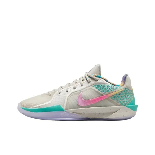 TITAN x Nike Sabrina 2 Slip Resistant Abrasion Resistant Низкий Топ Баскетбольные кроссовки Женские Бежевый