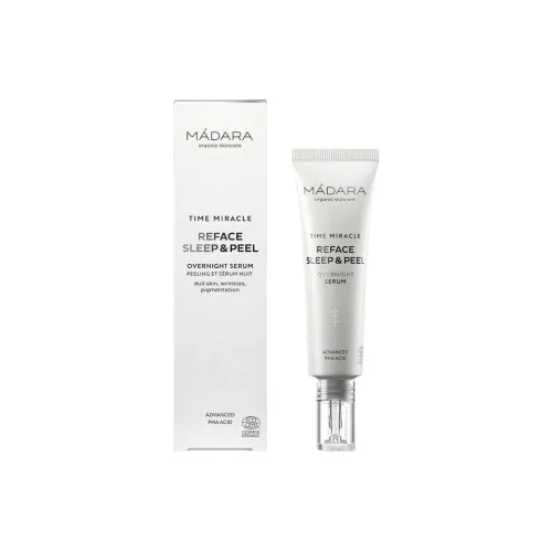 MÁDARA Сон Отшелушивающая Ночная Сыворотка Осветление Темных Пятен 30 мл
