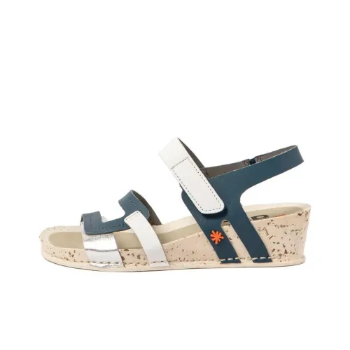 Art I Imagine one Ремень Сандалии 4,5cm Женские Белые Зеленые