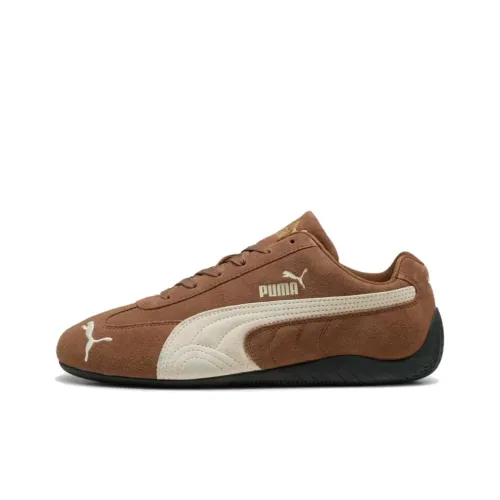 PUMA Speedcat Collection Амортизация Износостойкий Низкий Топ Casual Унисекс Коричневый