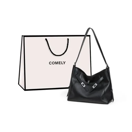 COMELY Сумка через плечо из коровьей кожи женская черная