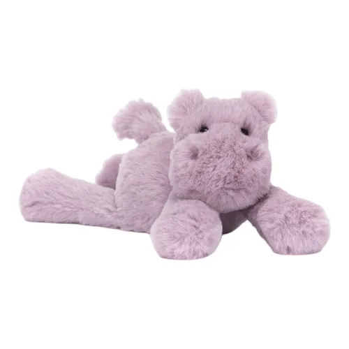 JELLYCAT Jungle Animal Collection Smudge Гиппопотамус Tiny Куклы Плюшевая кукла 13 см Высота в сидячем положении