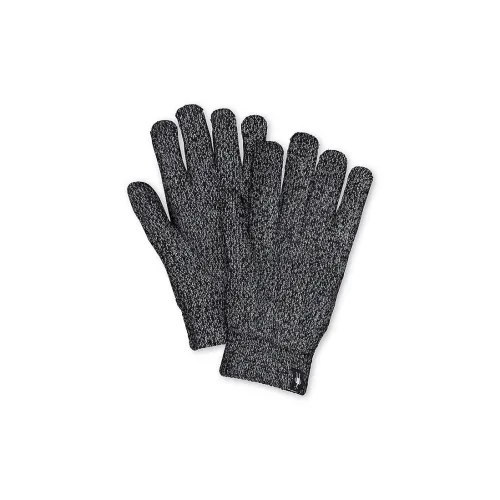 Smartwool Переработанный полиэстер мериносовая шерсть эластан эластан вязаные перчатки унисекс серый