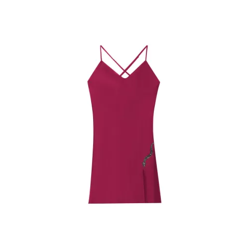 Victoria's Secret Snake Year Limited Collection Ночная сорочка Женская Бордовая