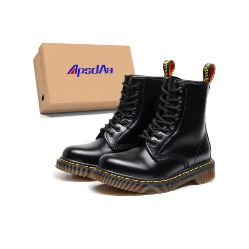 ApsdAa x SITULANG Короткий Мартин Boot Унисекс Черный