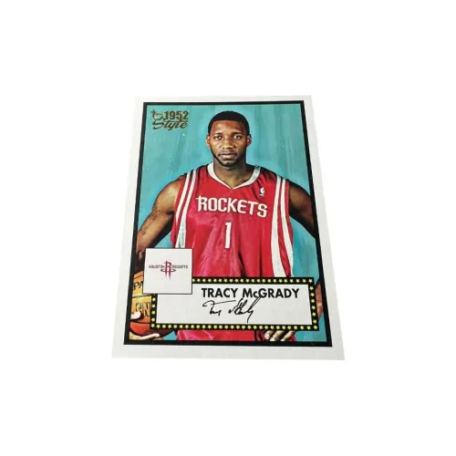 Topps Rockets McDy McGrady Черный Pen Фирменный Фирменный High END Звезда Карта Rare Карта Спортивные карты 1 шт