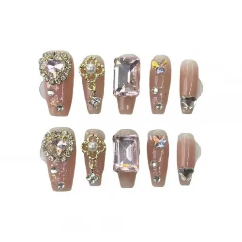 LIANJING Искусственные ногти для женщин