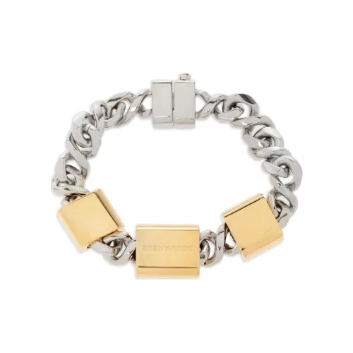 DSQUARED 2 Браслеты из лата Женские Серебряные Золотые