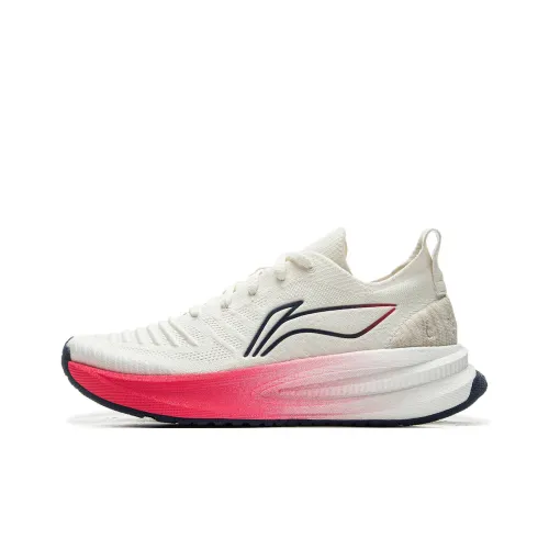 Подкладка Удобная Беговые кроссовки Низкий Топ Белый Красный Мужской