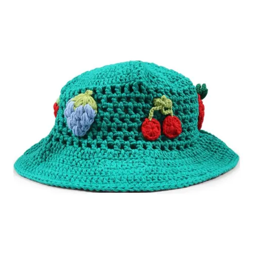 Stella McCartney Органический хлопок Шляпы ведра Детский Зеленый