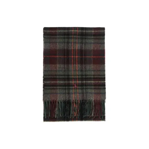 Polo Ralph Lauren Шерсть Кашемир Натуральное волокно Вязаные шарфы Мужской Красный