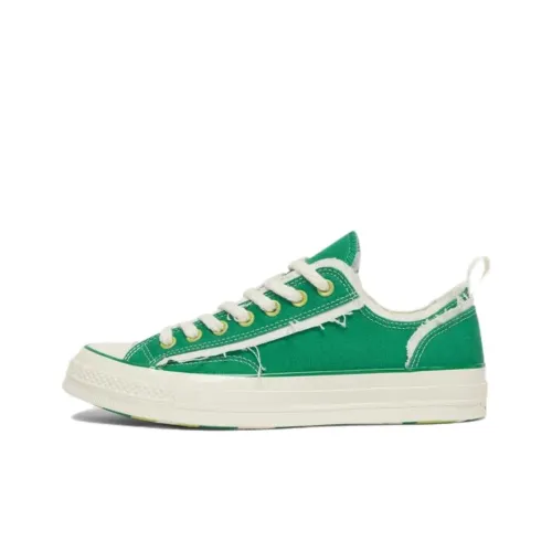 Converse 1970s Low Top Canvas Shoes Unisex Green Конверс 1970s Низкие Кеды Унисекс Зеленые