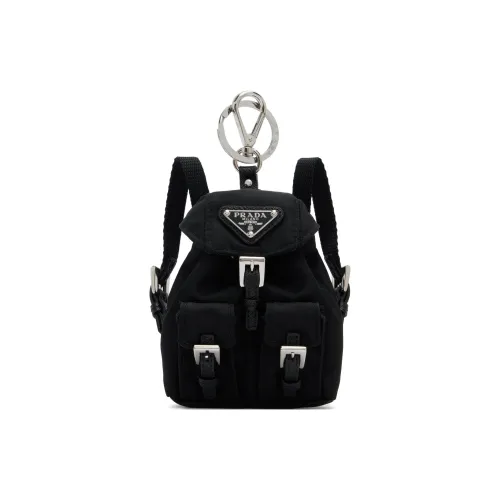 PRADA Кожа Брелоки Унисекс Черный