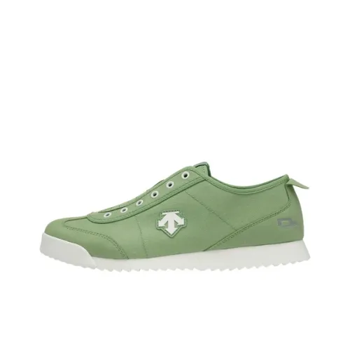 DESCENTE CHRON TEMPO Slip-resistant Abrasion-resistant Low Top Casual Shoes Men's Green DESCENTE CHRON TEMPO Противоскользящий Устойчивый к истиранию Низкий Топ Повседневная Обувь Мужская Зеленая