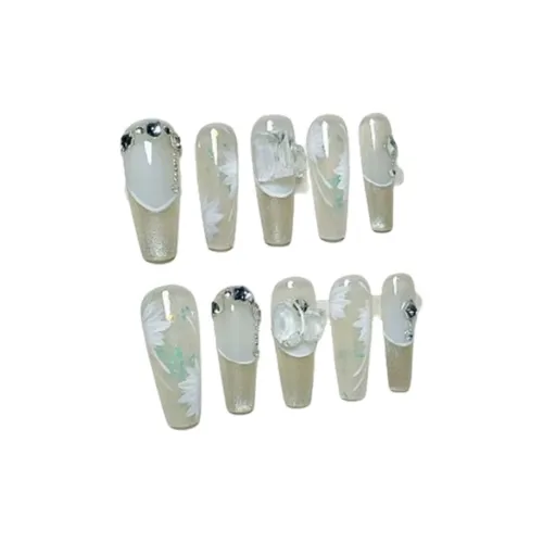 LIANJING Искусственные ногти для женщин