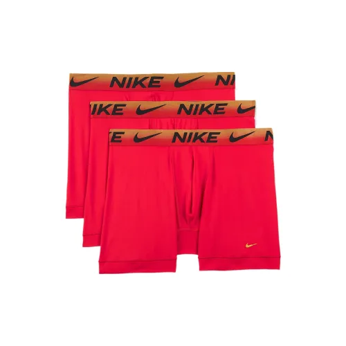 Nike Dri Fit 3 Pack University Red 600 Мужские боксер-шорты