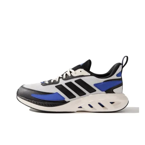 Adidas ALL DAY POWER Противоскользящий Износостойкий Дышащий Низкий Топ Беговые кроссовки Унисекс Черный Синий