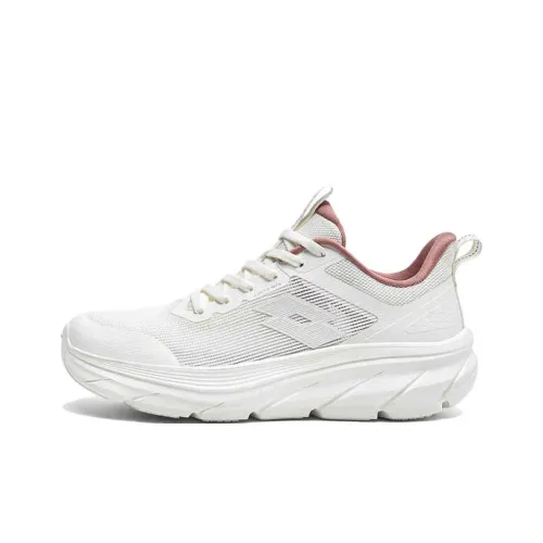 LOTTO Амортизация Износостойкие Низкие Беговые Кроссовки Женские Белые