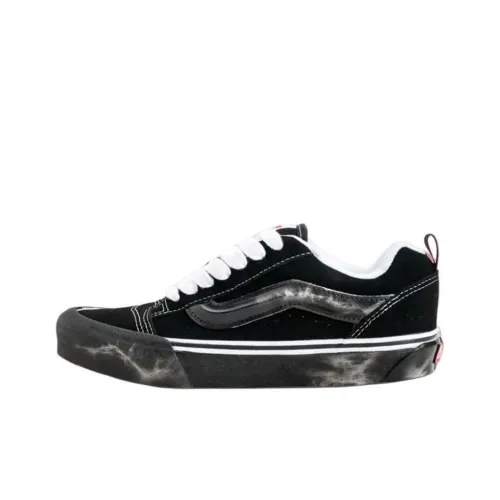 COSTS x VANS Knu Skool Скейтборд Кроссовки с низким верхом устойчивые к истиранию унисекс черный