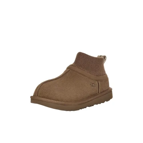 UGG Classic Novelty Устойчивые к истиранию Термические Детские ботинки Черный Коричневый Малыш